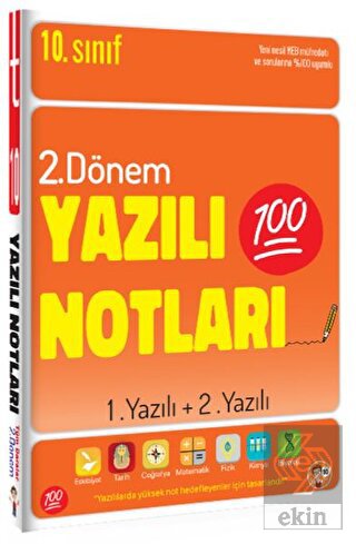 10. Sınıf Yazılı Notları 2. Dönem 1 ve 2. Yazılı Notları
