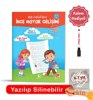 100 Etkinlikte İnce Motor Gelişimi (Hikaye Anlatım
