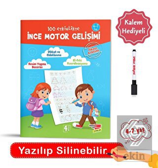 100 Etkinlikte İnce Motor Gelişimi (Hikaye Anlatım