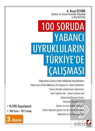 100 Soruda Yabancı Uyrukluların Türkiyede Çalışması