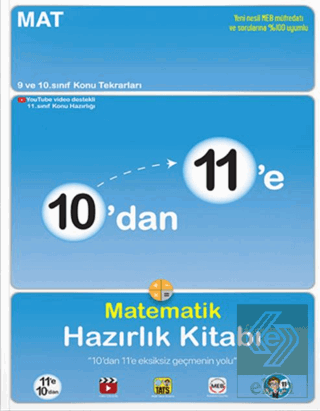 10'dan 11'e Matematik Hazırlık Kitabı Tonguç Akade