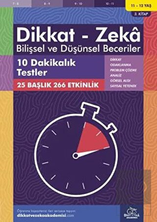 11-12 Yaş Dikkat - Zeka Bilişsel ve Düşünsel Becer