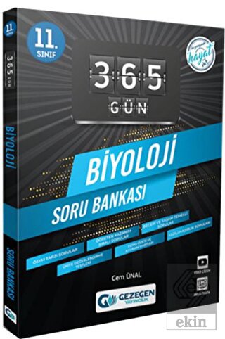 11. Sınıf 365 Gün Biyoloji Soru Bankası Gezegen Ya