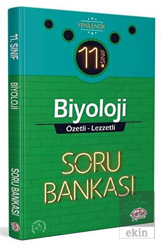 11. Sınıf Biyoloji Özetli Lezzetli Soru Bankası Ed