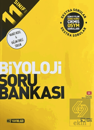 11. Sınıf Biyoloji Soru Bankası Kolektif Hız Yayınları Satın Al - ekin