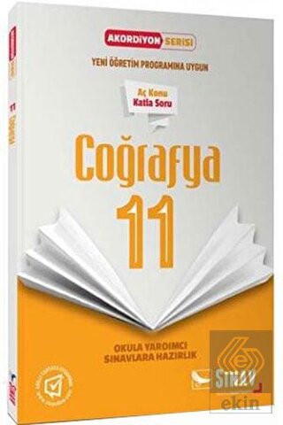 11. Sınıf Coğrafya Akordiyon Serisi