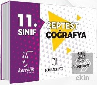 11. Sınıf Coğrafya Cep Test