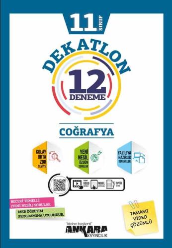 11. Sınıf Coğrafya Dekatlon 12 Deneme