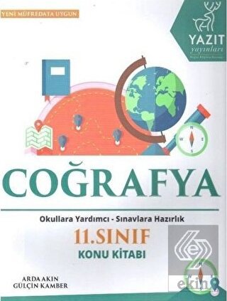 2019 11. Sınıf Coğrafya Konu Kitabı