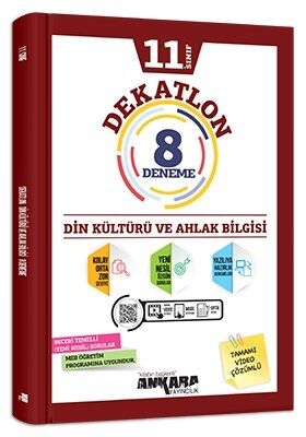 11. Sınıf Din Kültürü ve Ahlak Bilgisi Dekatlon 8