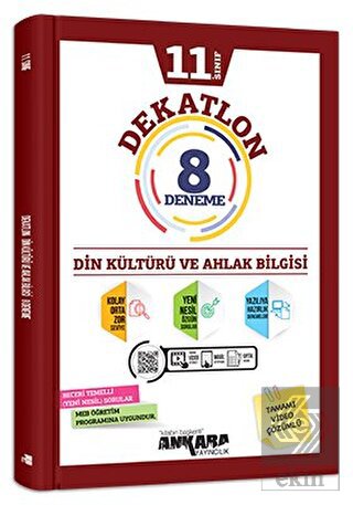 11. Sınıf Din Kültürü ve Ahlak Bilgisi Dekatlon 8