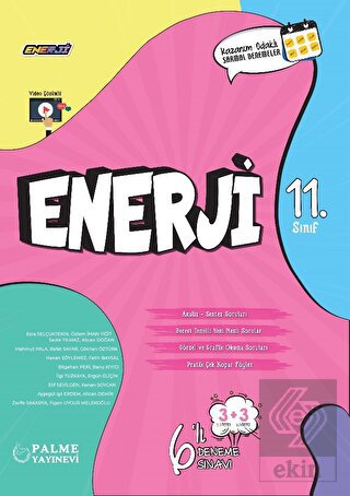 11.Sınıf Enerji 6'lı Deneme Sınavı