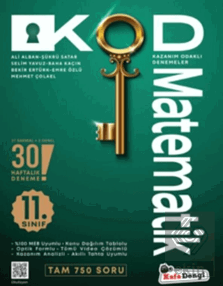 11. Sınıf Kod Matematik Kazanım Odaklı Denemeleri