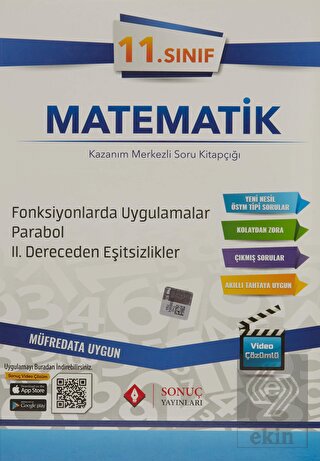 11. Sınıf Matematik Kazanım Merkezli Soru Kitapçığ