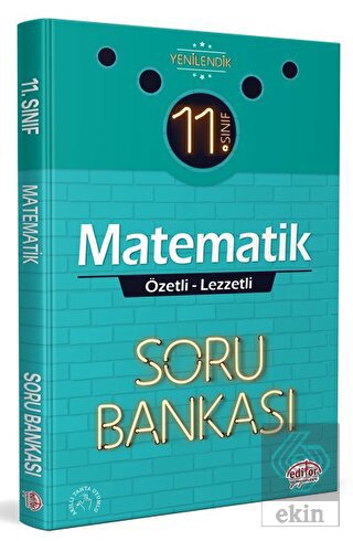 11. Sınıf Matematik Özetli Lezzetli Soru Bankası
