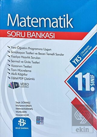 11. Sınıf Matematik Soru Bankası Bilgi Sarmal Yayı