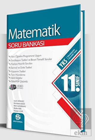 11. Sınıf Matematik Soru Bankası Bilgi Sarmal Yayı