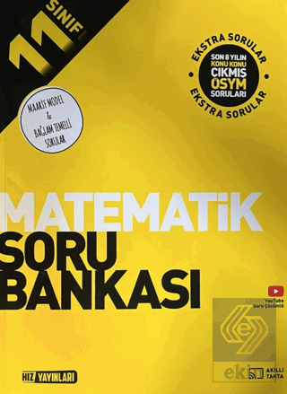 11. Sınıf Matematik Soru Bankası Kolektif Hız Yayınları Satın Al - eki