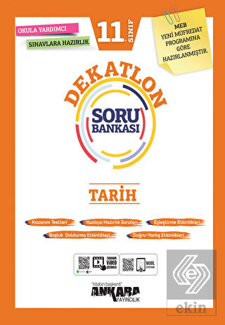 11. Sınıf Tarih Dekatlon Soru Bankası