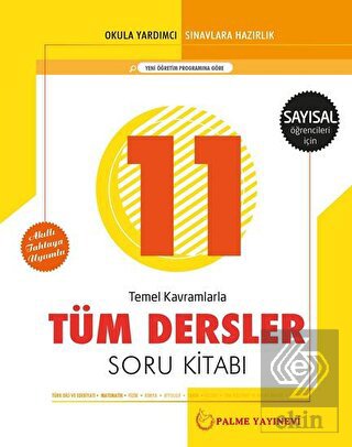 11. Sınıf Tüm Dersler Soru Kitabı - Sayısal Öğrenc