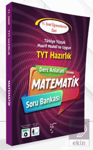 11. Sınıf TYT Hazırlık Ders Anlatan Matematik Soru Bankası