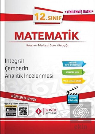 12. Sınıf Matematik İntegral-Çemberin Analitik İnc