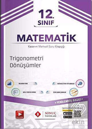 12. Sınıf Trigonometri, Dönüşümler 2022 - 2023 Son