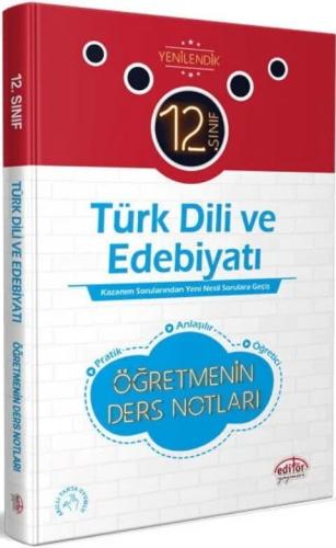 12. Sınıf Türk Dili ve Edebiyatı Öğretmenin Ders N