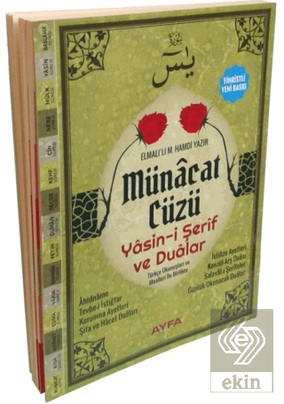 166 - Çanta Boy Münacat Cüzü Yasin Ve Dualar