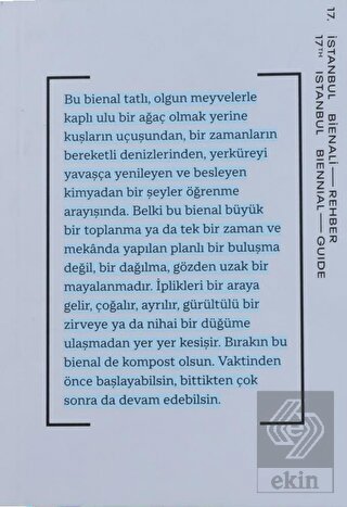 17. İstanbul Bienali - Rehber