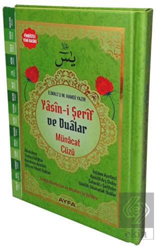 176 Münacaat Cüzü Yasin Ve Dualar - Çanta Boy