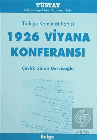 1926 Viyana Konferansı Türkiye Komünist Partisi