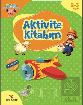 2-3 Yaş Aktivite Kitabım
