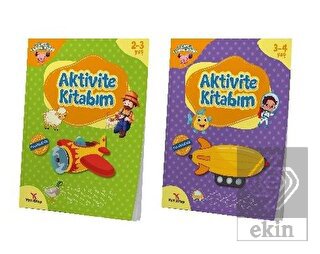 2-4 Yaş Aktivite Kitabım Evde Etkinlik Seti