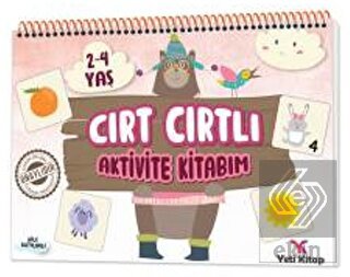 2-4 Yaş Cırt Cırtlı Aktivite Kitabım