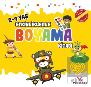 2-4 Yaş Etkinliklerle Boyama Kitabı 2
