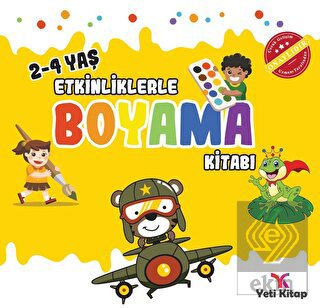 2-4 Yaş Etkinliklerle Boyama Kitabı 2