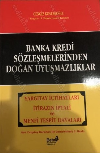 2. EL ÜRÜNDÜR!!!!! Banka Kredi Sözleşmelerinden Do