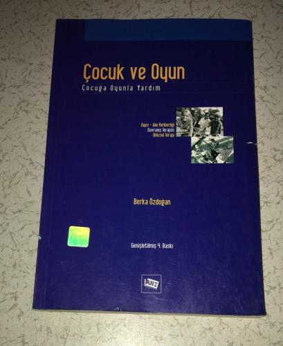 2. EL ÜRÜNDÜR!!!!! Çocuk ve Oyun Çocuğa Oyunla Yar