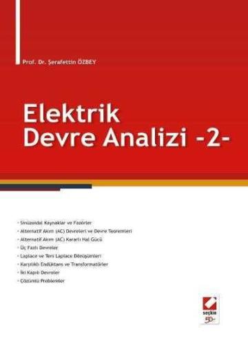 2. EL ÜRÜNDÜR!!!!! Elektrik Devre Analizi-2