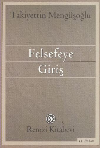2. EL ÜRÜNDÜR!!!!! Felsefeye Giriş