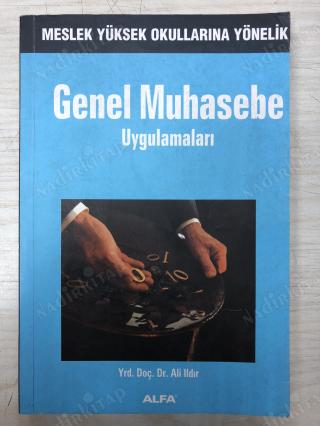 2. EL ÜRÜNDÜR!!!!! Genel Muhasebe Uygulamaları Meslek Yüksek Okulları