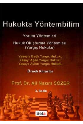 2. EL ÜRÜNDÜR!!!!! Hukukta Yöntembilim