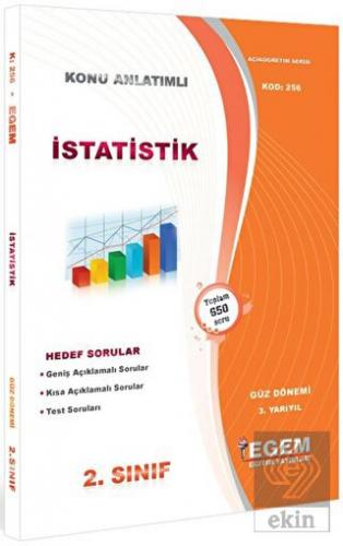 2. Sınıf 3. Yarıyıl İstatistik Konu Anlatımlı Soru