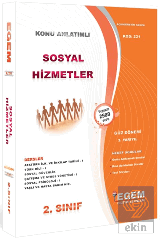 2. Sınıf 3. Yarıyıl Sosyal Hizmetler Konu Anlatıml