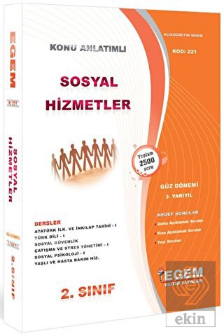 2. Sınıf 3. Yarıyıl Sosyal Hizmetler Konu Anlatıml