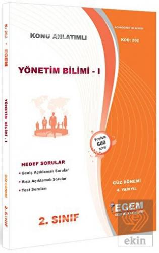 2. Sınıf 4. Yarıyıl Yönetim Bilimi 1 Konu Anlatıml