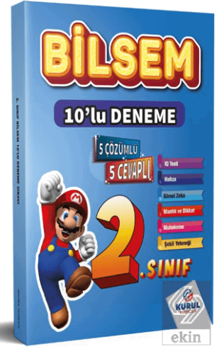 2.Sınıf Bilsem 10'lu Deneme Sınavı Seti