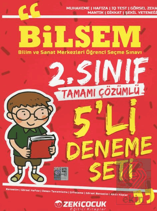 2. Sınıf Bilsem 5li Deneme Seti