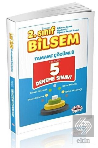 2. Sınıf Bilsem Çözümlü 5 Deneme Sınavı